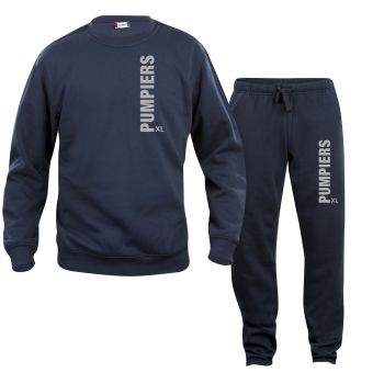 Sweat-Shirt und Hose Beschriftung refl. PUMPIERS