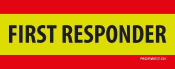 Signalisationsschild FIRST RESPONDER
