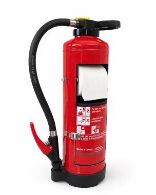 WC-Papier Feuerlöscher