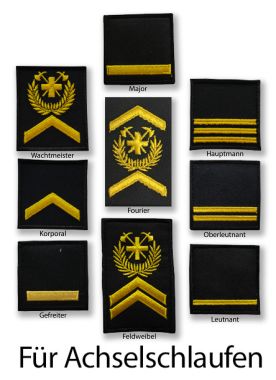 Gradabzeichen für Achselschlaufen