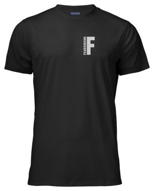 Funktions T-Shirt Beschriftung refl. FEUERWEHR klein auf Brust