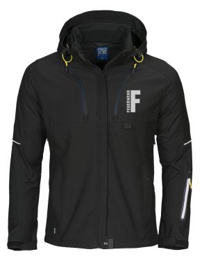 Softshell-Jacke Ladies Beschriftung refl. FEUERWEHR klein auf Brust