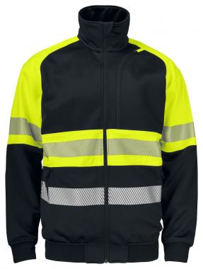 Sweatshirt Jacke EN ISO 20471 Klasse 1