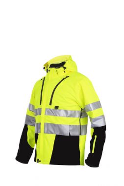 Funktionnelle Softshell-Jacke EN ISO 20471 Klasse 3/2