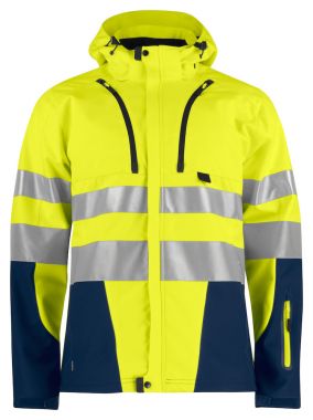 Funktionnelle Softshell-Jacke EN ISO 20471 Klasse 3/2
