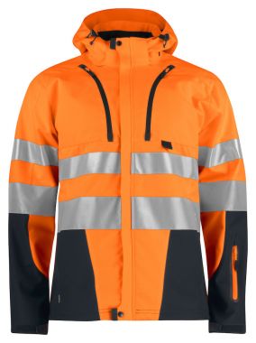 Funktionnelle Softshell-Jacke EN ISO 20471 Klasse 3/2