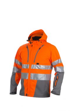 Funktionnelle Softshell-Jacke EN ISO 20471 Klasse 3/2