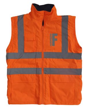 Warnschutz-Jacke 4 in 1 EN ISO 20471 Klasse 3 Beschriftung refl. FEUERWEHR klein auf Brust