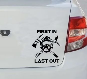 Feuerwehrauto-Aufkleber