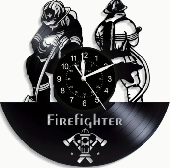 Vinyl Record Wanduhr 2