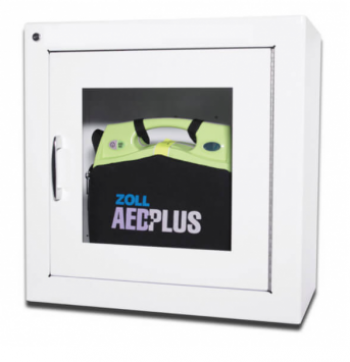 AED Wandkasten weiss Tiefe 18cm