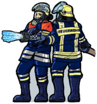 Ansteckpin Feuerwehrmann