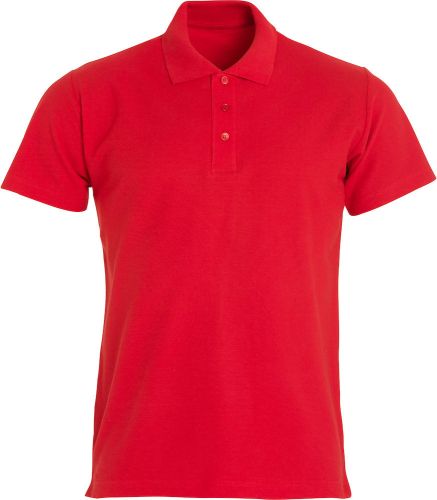 Polo-Shirt Basic Beschriftung refl. FEUERWEHR gross auf Rücken