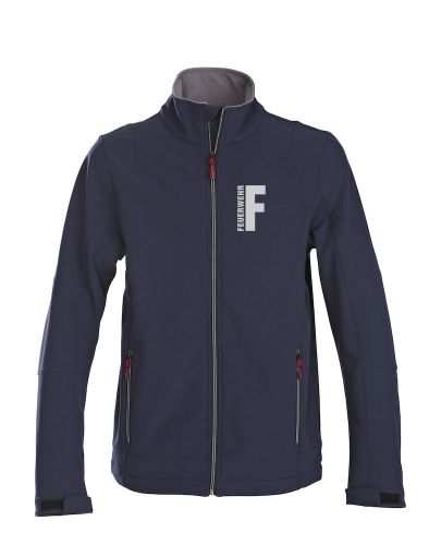 Softshell-Jacke Trial Beschriftung refl. FEUERWEHR klein auf Brust