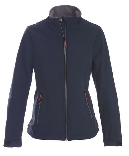 Softshell-Jacke Trial Ladies Beschriftung refl. FEUERWEHR gross auf Rücken