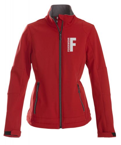Softshell-Jacke Trial Ladies Beschriftung refl. FEUERWEHR klein auf Brust