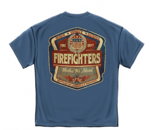 T-Shirt, United We Stand Fire T Shirt