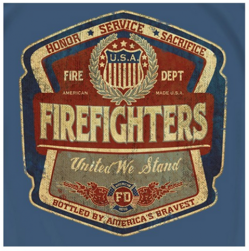 T-Shirt, United We Stand Fire T Shirt