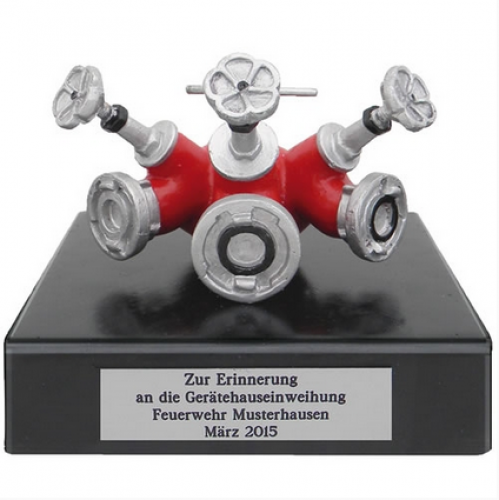 Schlauchverteiler ROT/SILBER