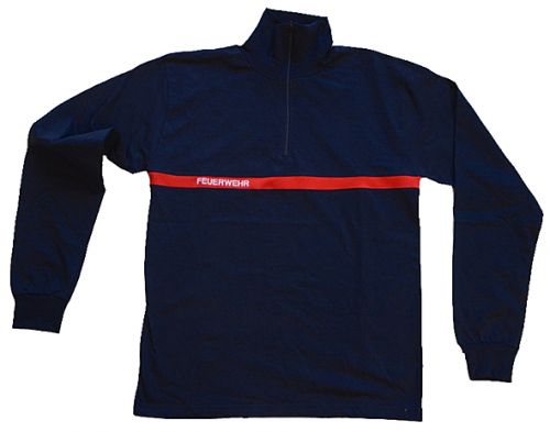 Rollkragen-Pullover marineblau, FEUERWEHR