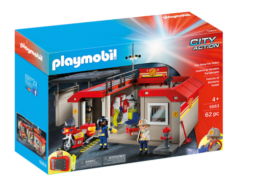 PLAYMOBIL® 5663 Feuerwehrstation zum Mitnehmen