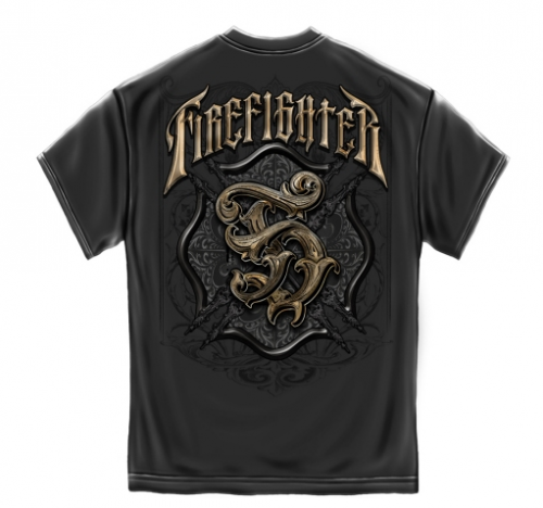 T-Shirt, Vintage Firefighter