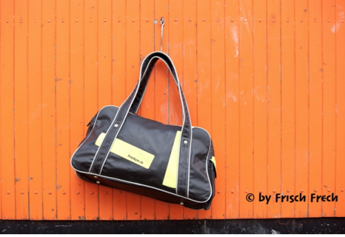 Work out bag aus Brandschutzbekleidung