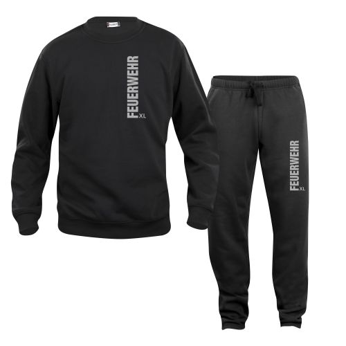 Sweat-Shirt und Hose Beschriftung refl. FEUERWEHR