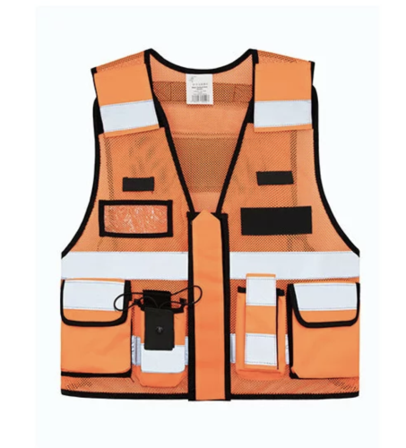 Einsatzweste Mesh Orange