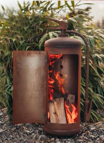 Feuerkorb "Feuerlöscher"