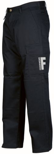 Arbeitshose Feuerwehr, 2 Beintaschen und refl. Beschriftung