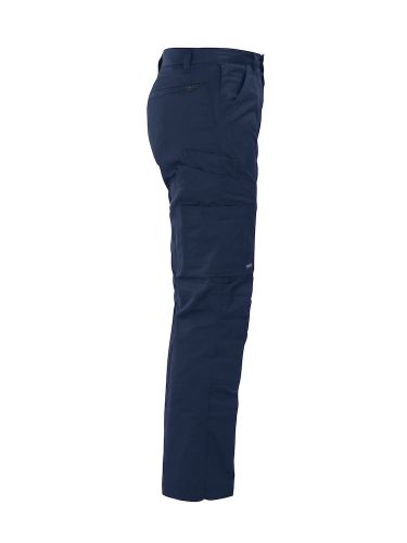 Arbeitshose moderner Schnitt Feuerwehr, 2 Beintaschen und refl. Beschriftung