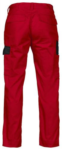 Arbeitshose moderner Schnitt Feuerwehr, 2 Beintaschen und refl. Beschriftung