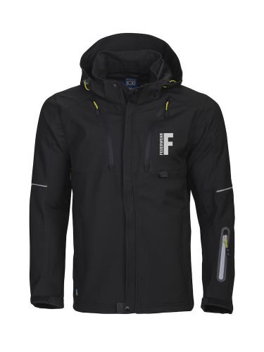 Softshell-Jacke Beschriftung refl. FEUERWEHR klein auf Brust
