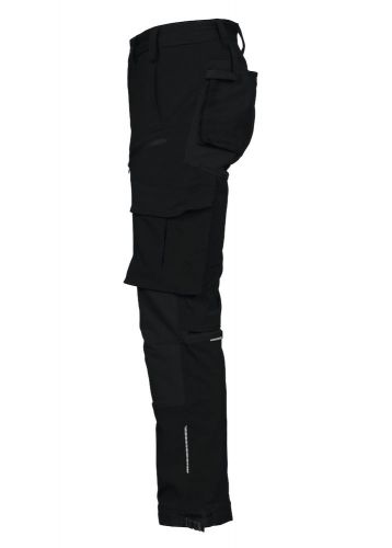 Arbeitshose mit Stretcheinsätzen aus Nylon