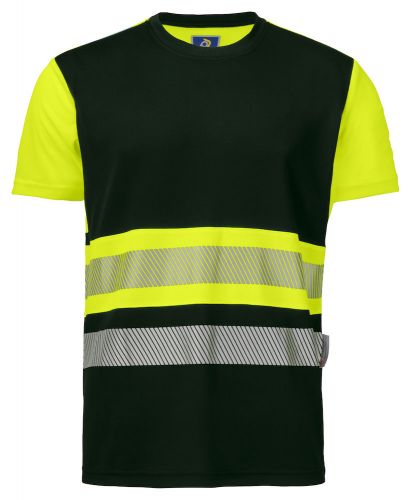 T-Shirt EN ISO 20471 Klasse 1 Beschriftung refl. FEUERWEHR gross auf Rücken