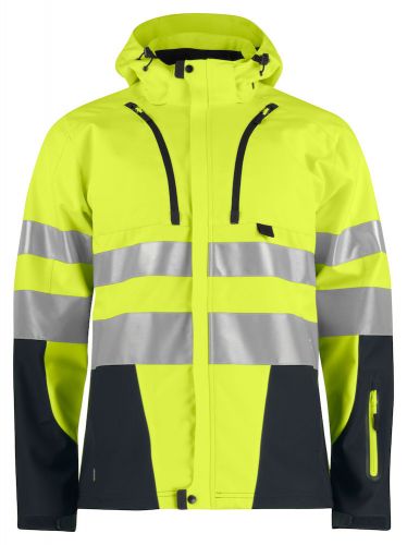 Funktionnelle Softshell-Jacke EN ISO 20471 Klasse 3/2