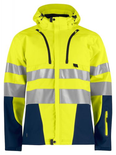 Funktionnelle Softshell-Jacke EN ISO 20471 Klasse 3/2