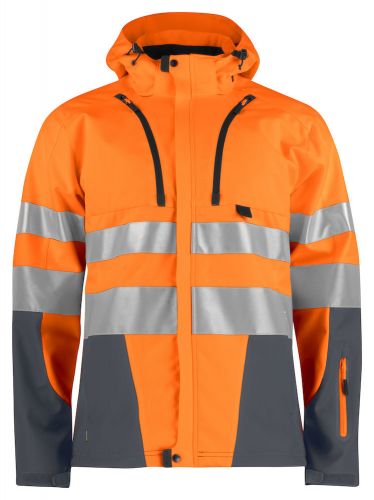 Funktionnelle Softshell-Jacke EN ISO 20471 Klasse 3/2