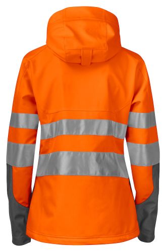 Softshell Damenjacke EN ISO20471 Klasse 3/2