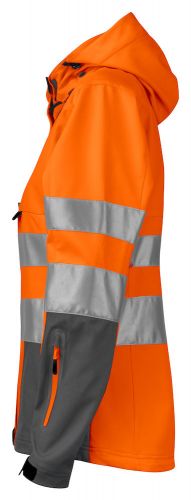 Softshell Damenjacke EN ISO20471 Klasse 3/2