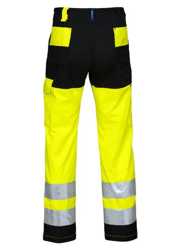 Feuerwehrhose EN ISO 20471 Klasse 2 refl. Beschriftung spezial