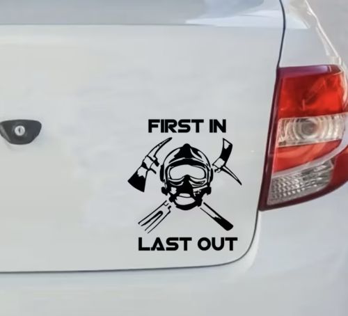 Feuerwehrauto-Aufkleber