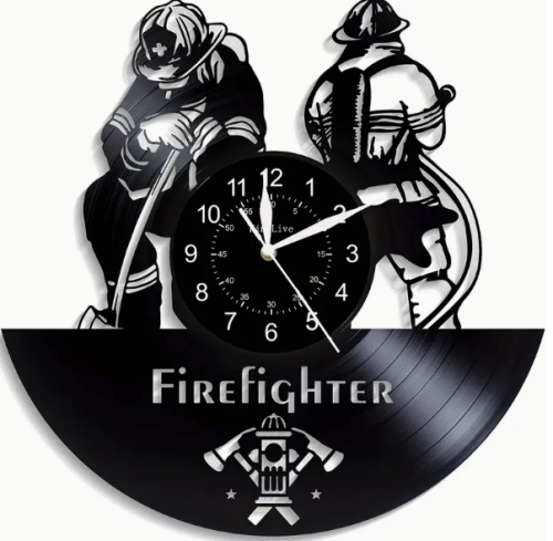 Vinyl Record Wanduhr 2